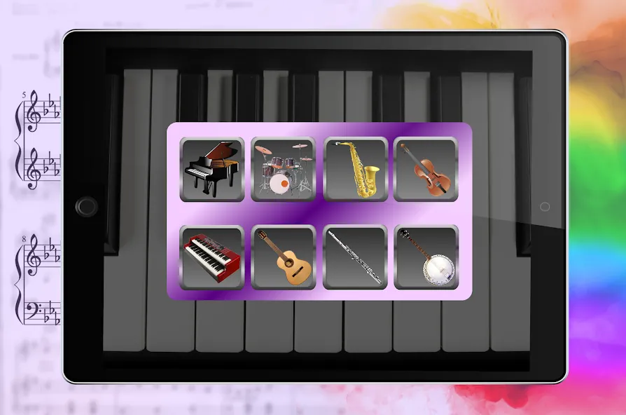 Piano на телефон — скачать мод: Все песни разблокированы — скриншот 2
