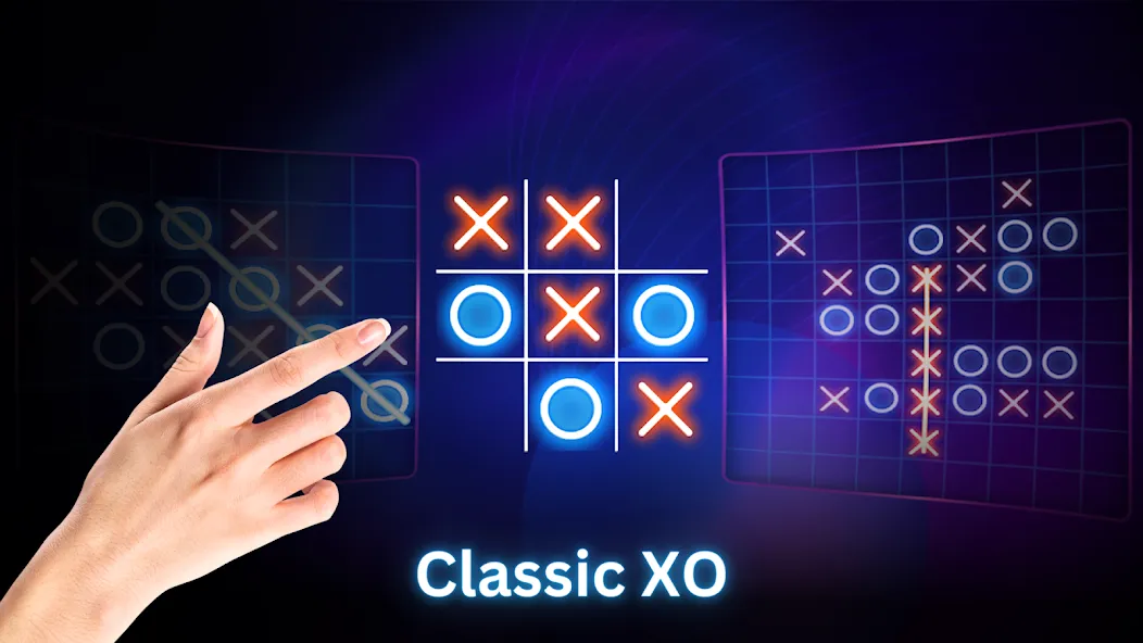 Скачать Tic Tac Toe 2 Player: XO Game — Игра для двух игроков без рекламы — скриншот 2