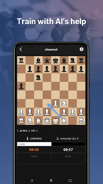 Скачать Chessnut мод — Бесплатная версия без рекламы — скриншот 1