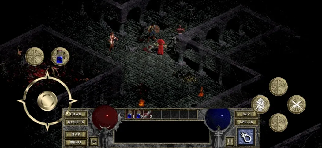 DevilutionX - Diablo 1 port на телефон — скачать мод: Улучшенная версия diablo 1 — скриншот 2