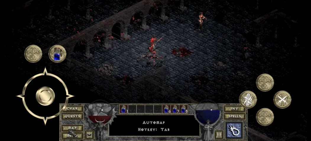 DevilutionX - Diablo 1 port на телефон — скачать мод: Улучшенная версия diablo 1 — скриншот 4
