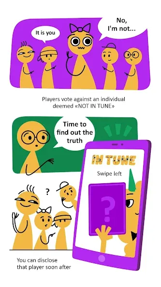 Скачать In Tune: party game Mod APK — Открыты все музыкальные режимы — скриншот 4 Скачать In Tune: party game Mod APK — Открыты все музыкальные режимы — скриншот 4
