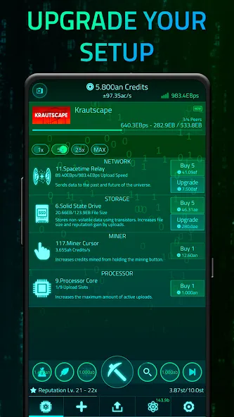 Скачать мод Upload Simulator — Безлимитные ресурсы и ускоренная загрузка — скриншот 2