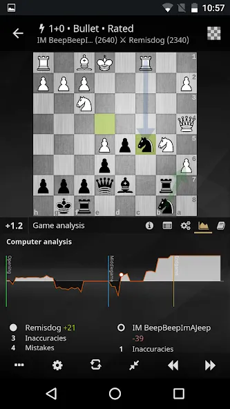 lichess • Free Online Chess — взломанная версия, Бесплатные шахматы без ограничений — скриншот 3 lichess • Free Online Chess — взломанная версия, Бесплатные шахматы без ограничений — скриншот 3
