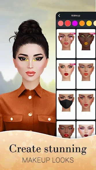 Fashion Nation: Style & Fame на телефон — скачать мод: Безлимитные деньги и все наряды — скриншот 2