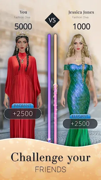 Fashion Nation: Style & Fame на телефон — скачать мод: Безлимитные деньги и все наряды — скриншот 3
