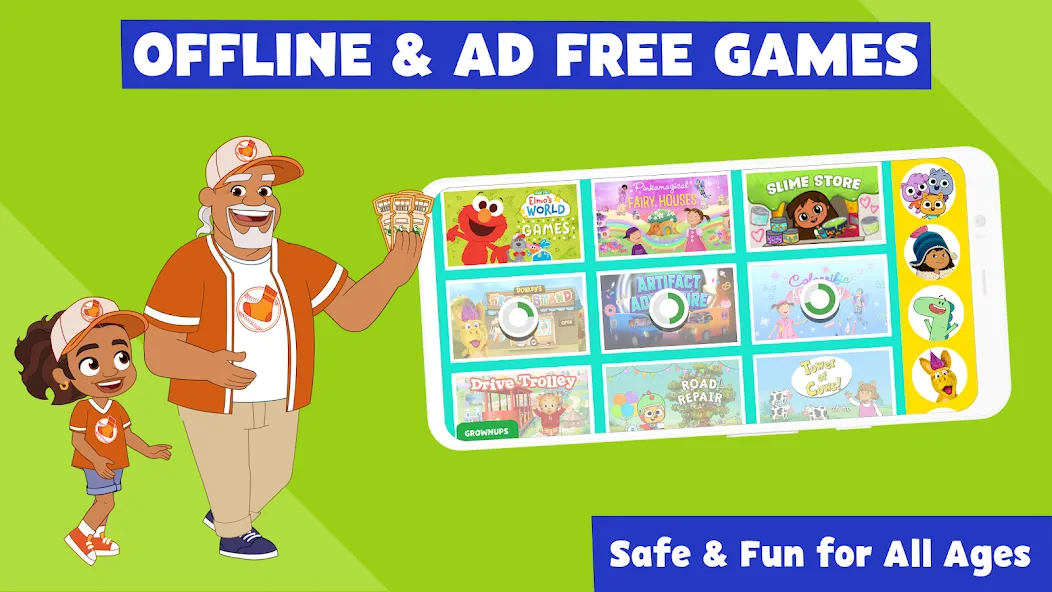 PBS KIDS Games взлом APK — Открыты все игры и уровни — скриншот 2