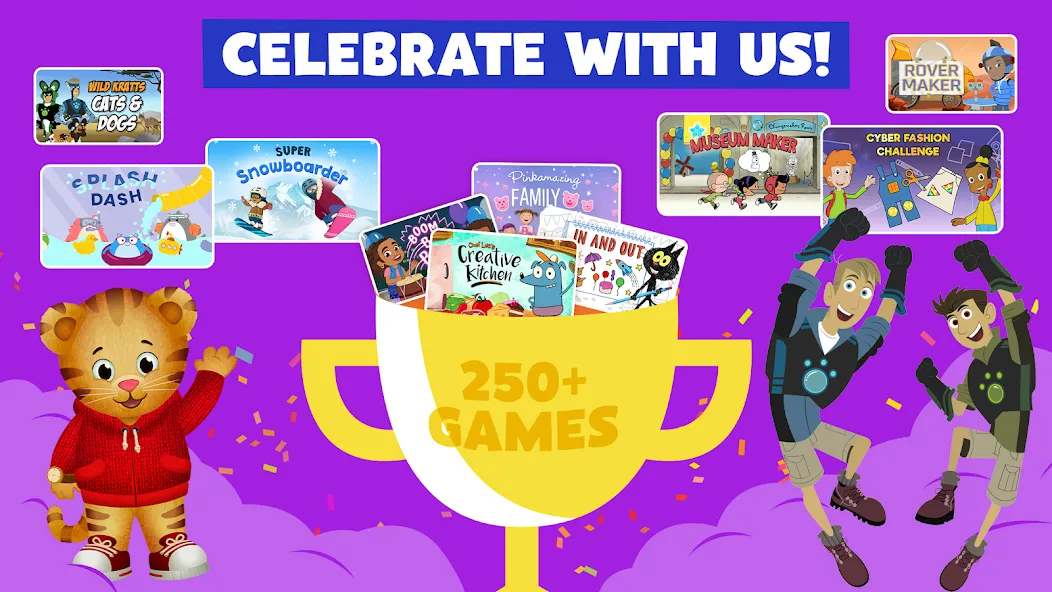 PBS KIDS Games взлом APK — Открыты все игры и уровни — скриншот 4
