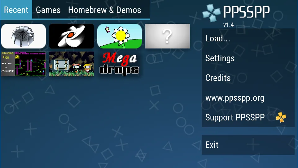 PPSSPP - PSP emulator MOD APK: Улучшенная совместимость и скорость — скриншот 1