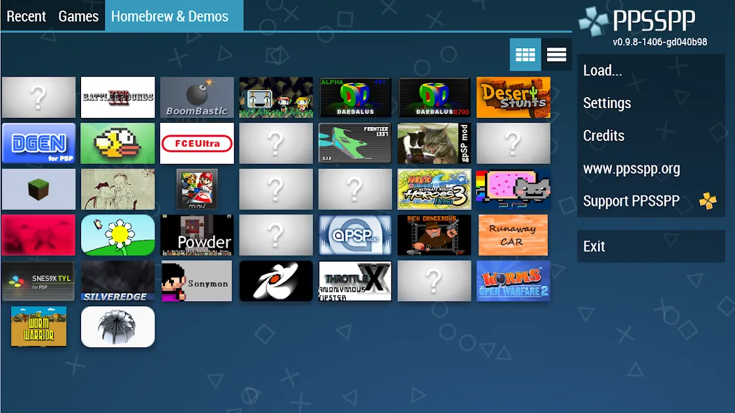 PPSSPP - PSP emulator MOD APK: Улучшенная совместимость и скорость — скриншот 2