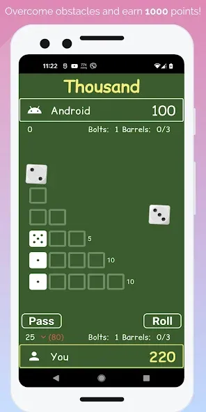 Скачать Dice Games последней версии — Неограниченные броски и разблокированы уровни — скриншот 2 Скачать Dice Games последней версии — Неограниченные броски и разблокированы уровни — скриншот 2