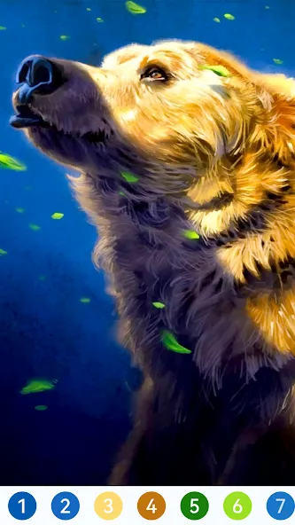 Animal Paint by Number Game на телефон — скачать мод: Все животные и раскраски открыты — скриншот 5 Animal Paint by Number Game на телефон — скачать мод: Все животные и раскраски открыты — скриншот 5