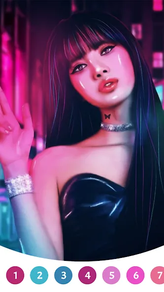 Скачать BlackPink Paint by Number бесплатно — Разблокированы все раскраски и уровни — скриншот 1 Скачать BlackPink Paint by Number бесплатно — Разблокированы все раскраски и уровни — скриншот 1