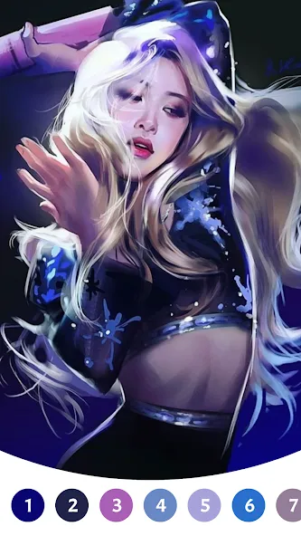 Скачать BlackPink Paint by Number бесплатно — Разблокированы все раскраски и уровни — скриншот 3 Скачать BlackPink Paint by Number бесплатно — Разблокированы все раскраски и уровни — скриншот 3