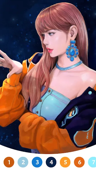 Скачать BlackPink Paint by Number бесплатно — Разблокированы все раскраски и уровни — скриншот 4 Скачать BlackPink Paint by Number бесплатно — Разблокированы все раскраски и уровни — скриншот 4
