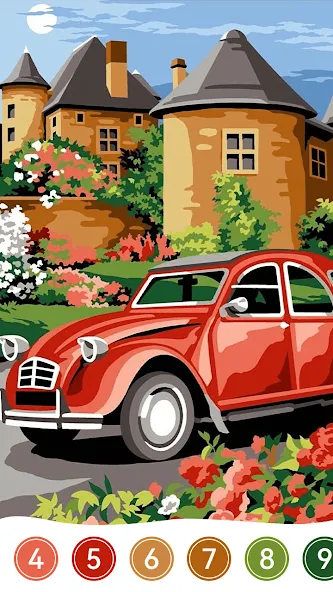 Tap Color by Number - Coloring — последняя версия с модом (Без рекламы и все раскраски открыты) — скриншот 4