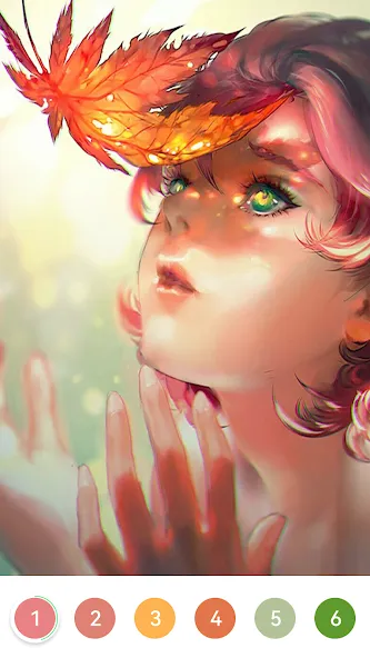 Girls Paint by Number Coloring — взломанная версия, Без рекламы и все картинки открыты — скриншот 2 Girls Paint by Number Coloring — взломанная версия, Без рекламы и все картинки открыты — скриншот 2