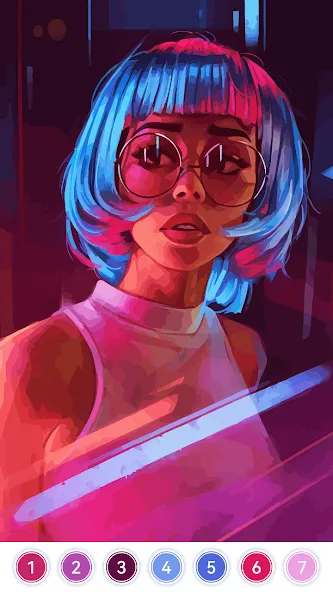 Girls Paint by Number Coloring — взломанная версия, Без рекламы и все картинки открыты — скриншот 5 Girls Paint by Number Coloring — взломанная версия, Без рекламы и все картинки открыты — скриншот 5
