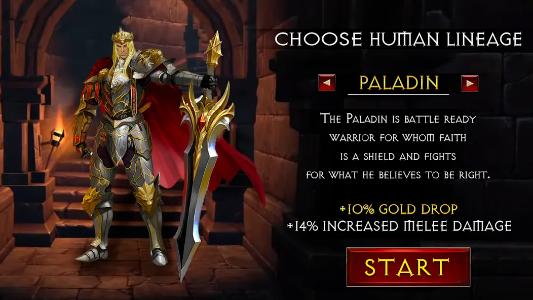 Path of Evil: Immortal Hunter бесплатно на Андроид — мод: Бессмертие и безлимитные ресурсы — скриншот 1