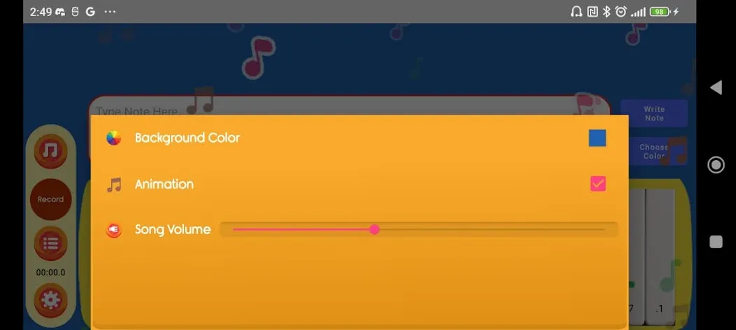 Скачать взлом Virtual Melodica — Неограниченные мелодии и доступ ко всем песням — скриншот 2 Скачать взлом Virtual Melodica — Неограниченные мелодии и доступ ко всем песням — скриншот 2