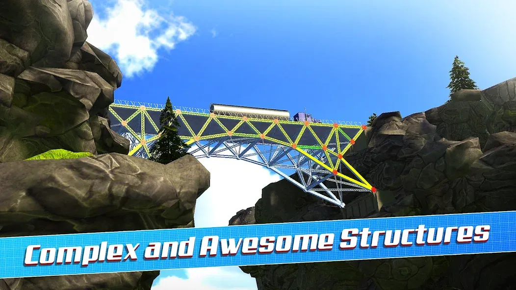 Bridge Construction Simulator бесплатно на Андроид — мод: Безлимитные деньги и все уровни открыты — скриншот 4 Bridge Construction Simulator бесплатно на Андроид — мод: Безлимитные деньги и все уровни открыты — скриншот 4