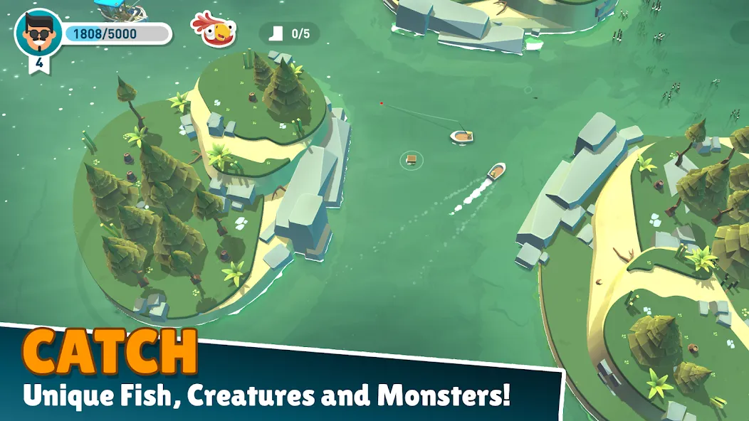 Скачать Creatures of the Deep: Fishing Mod APK — Безлимитные деньги и ресурсы — скриншот 2 Скачать Creatures of the Deep: Fishing Mod APK — Безлимитные деньги и ресурсы — скриншот 2