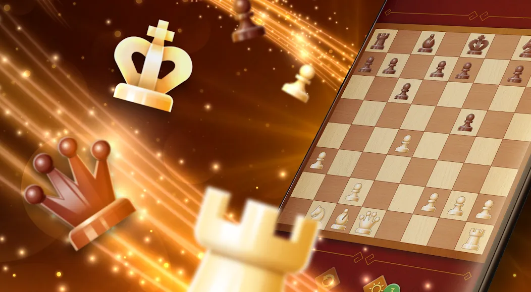 Скачать Chess Online - Clash of Kings последней версии — Безлимитные деньги и открытые фигуры — скриншот 1 Скачать Chess Online - Clash of Kings последней версии — Безлимитные деньги и открытые фигуры — скриншот 1