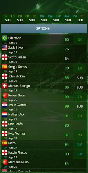True Football 3 — скачать мод: Безлимитные деньги и энергия — скриншот 3
