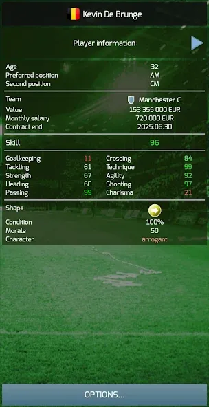 True Football 3 — скачать мод: Безлимитные деньги и энергия — скриншот 4
