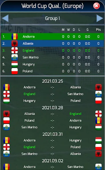 Скачать True Football National Manager на Андроид с модом — Безлимитные деньги и все команды открыты — скриншот 3 Скачать True Football National Manager на Андроид с модом — Безлимитные деньги и все команды открыты — скриншот 3