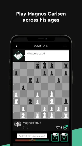 Мод Play Magnus - Play Chess — Безлимитные подсказки и премиум открыт, скачать APK — скриншот 3 Мод Play Magnus - Play Chess — Безлимитные подсказки и премиум открыт, скачать APK — скриншот 3