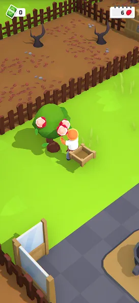 Flower factory tycoon мод на Андроид: Безлимитные деньги и цветы — скриншот 1