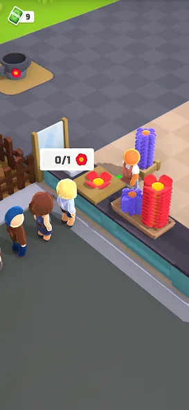 Flower factory tycoon мод на Андроид: Безлимитные деньги и цветы — скриншот 2