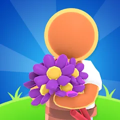 Flower factory tycoon мод на Андроид: Безлимитные деньги и цветы
