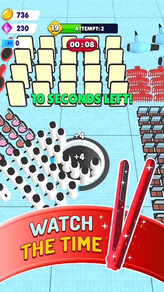 Скачать мод Hole and Fill: Collect Master! — Безлимитные деньги и всё открыто — скриншот 2