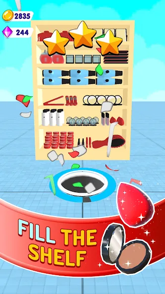 Скачать мод Hole and Fill: Collect Master! — Безлимитные деньги и всё открыто — скриншот 3