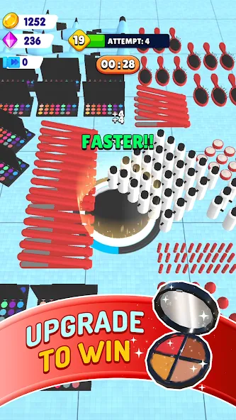 Скачать мод Hole and Fill: Collect Master! — Безлимитные деньги и всё открыто — скриншот 5