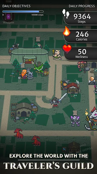 Orna: A fantasy RPG & GPS MMO взлом APK — Безлимитные ресурсы и опыт — скриншот 4 Orna: A fantasy RPG & GPS MMO взлом APK — Безлимитные ресурсы и опыт — скриншот 4
