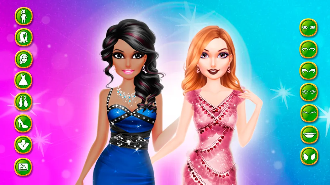 Makeup games makeover dress up (Мод: Безлимитные монеты и все наряды) — скачать на Андроид — скриншот 5 Makeup games makeover dress up (Мод: Безлимитные монеты и все наряды) — скачать на Андроид — скриншот 5