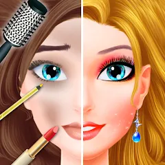 Makeup games makeover dress up (Мод: Безлимитные монеты и все наряды) — скачать на Андроид