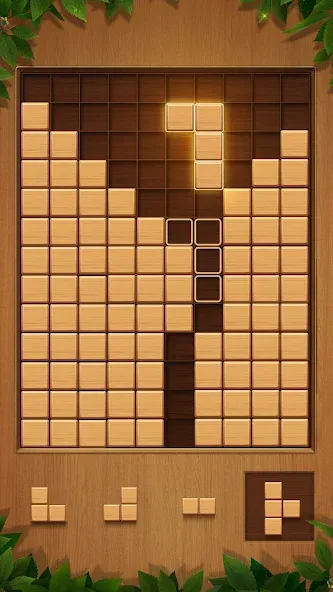 QBlock: Wood Block Puzzle Game — взломанная версия, Без рекламы и безлимитные подсказки — скриншот 5