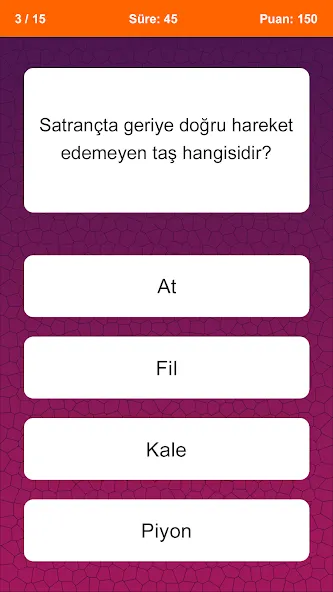 Bilgi Yarışması MOD APK: Безлимитные подсказки и правильные ответы — скриншот 2
