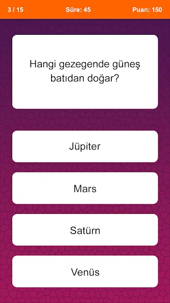 Bilgi Yarışması MOD APK: Безлимитные подсказки и правильные ответы — скриншот 3