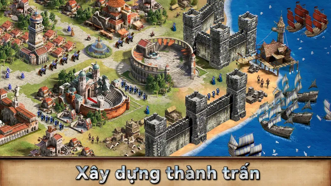 Скачать Rise of Castles бесплатно — Безлимитные ресурсы и ускоренное строительство — скриншот 3