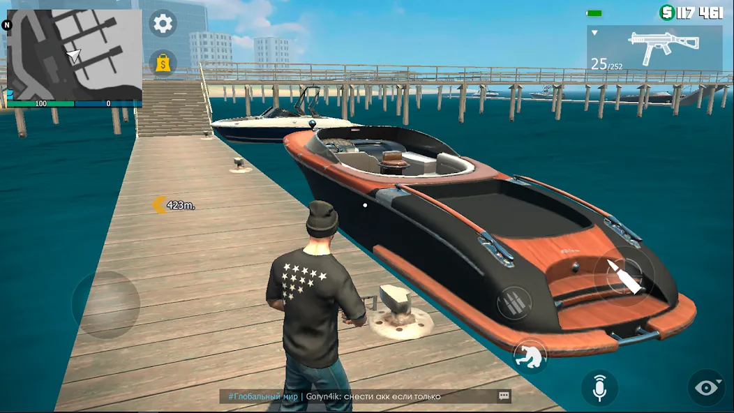 Grand Criminal Online: Sandbox на телефон — скачать мод: Много денег и всё открыто — скриншот 5