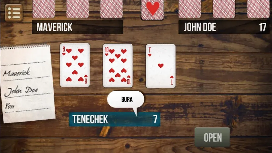Скачать Burkozel (Bura] the card game последней версии — Безлимитные монеты и открыты все карты — скриншот 3