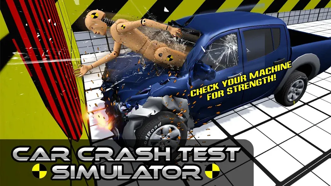 Car Crash Test Simulator MOD APK скачать на Андроид — Безлимитные деньги и все машины — скриншот 3