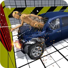 Car Crash Test Simulator MOD APK скачать на Андроид — Безлимитные деньги и все машины