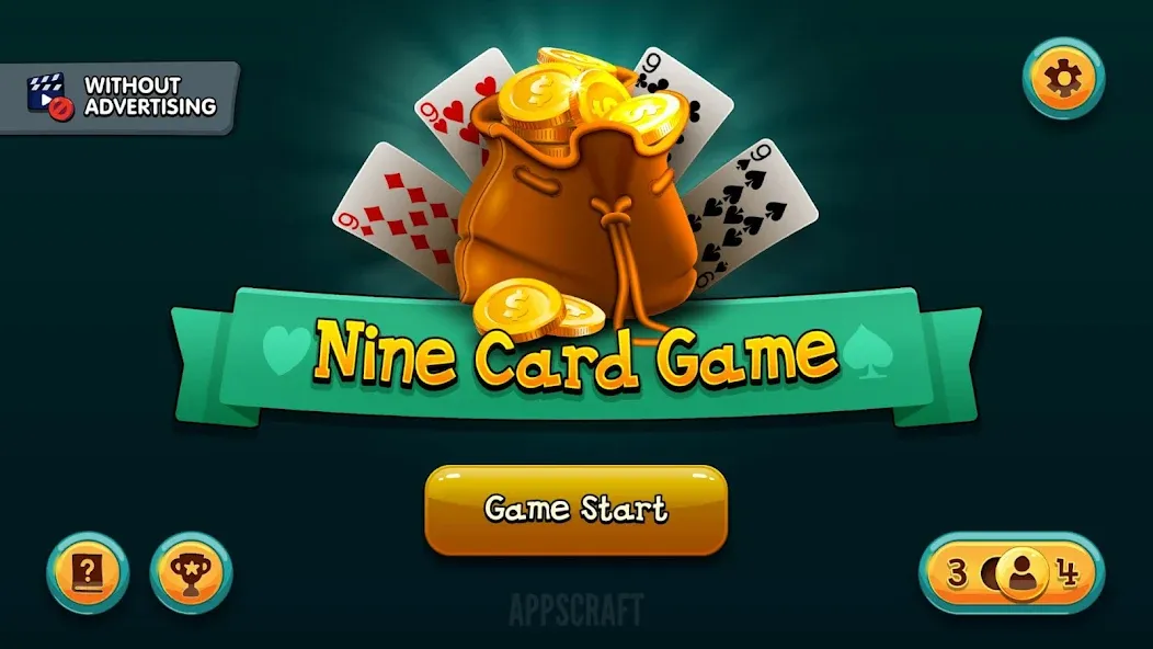 Скачать Nine Card Game online offline мод — Разблокированы все режимы и карты — скриншот 2