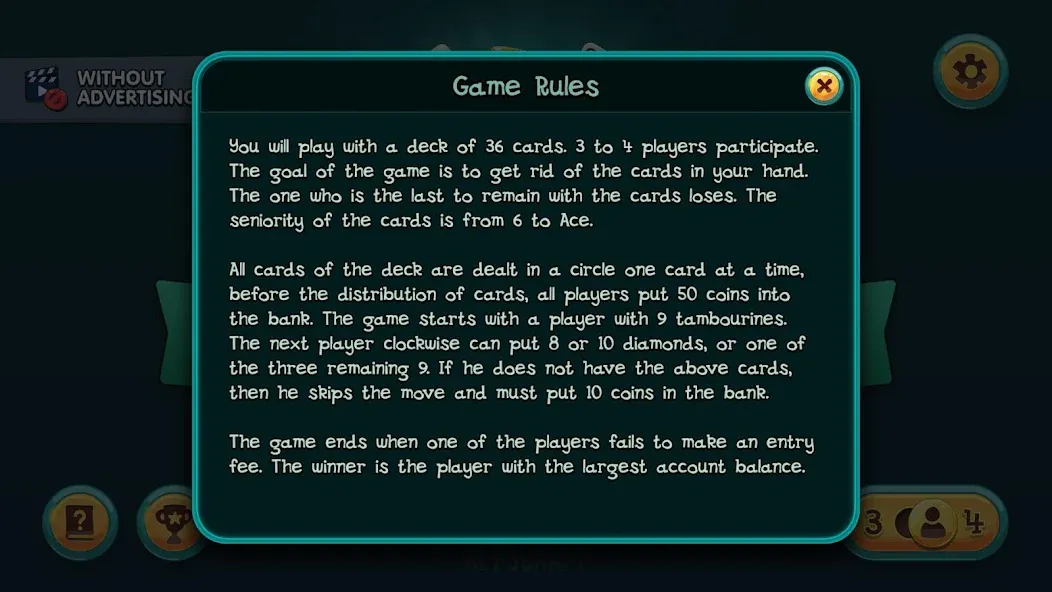 Скачать Nine Card Game online offline мод — Разблокированы все режимы и карты — скриншот 3